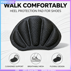 3Pcs Oversized Heel Pads Self Adhesive Adjust Size for High Heel and Stability