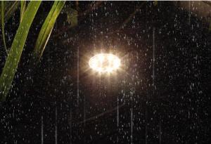 4 Pack Solar Ground Lights IP65 waterproof 8 LED Solar Powered Disk Lights Outdoor Waterproof Garden Landscape Lighting for Yard Deck Lawn Patio Pathway Walkway