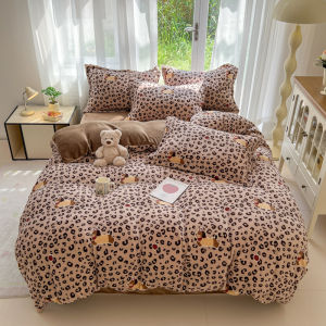 High Quality 3/4in1 Flatsheet Set Cute Cartoon Printed Bedding Sets Single/Super Single/Queen/King/Super King Duvet Cover Sets