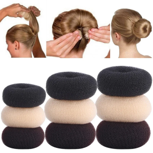 Hair Bun Maker Donut Magic Foam Sponge 3 Styles Hair Styling Braiders Tools Twist Headband Hairs Braiders Women Styling Tools