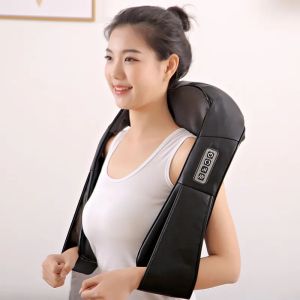 GGYY630 [มัลติฟังก์ชั่นบรรเทาคอและไหล่ 16 ผ้าคลุมไหล่นวด] ไหล่ คอ เอว เครื่องนวดกระดูกสันหลังส่วนคอไฟฟ้า