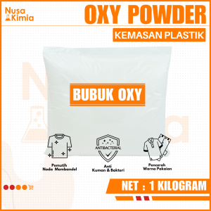 Sodium Percarbonat 1 KG - OXY Powder - Pemutih Pakaian - Pembersih Noda Pakaian Membandel