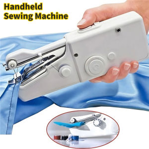 Mini Handheld Portable Electric Sewing Machine for Home Use  Perfect for Quick and Easy Sewing Projects