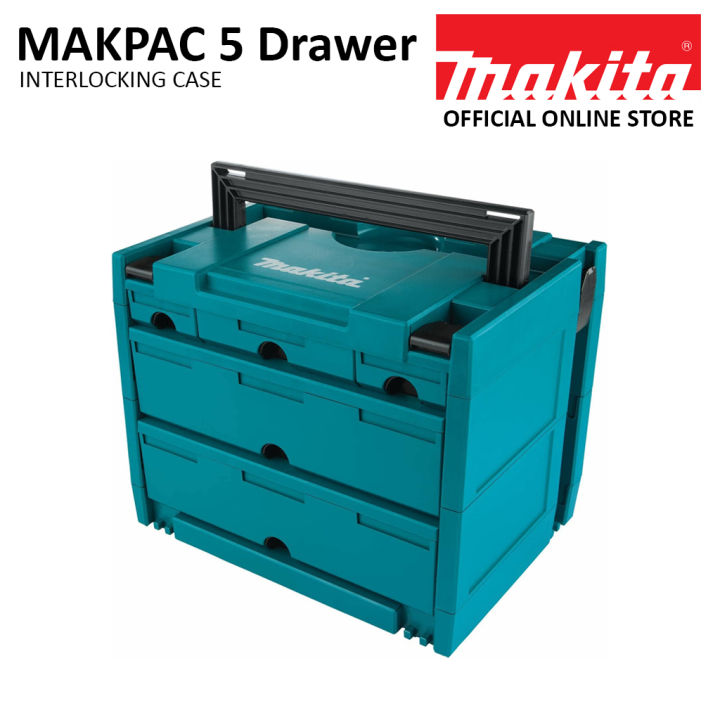 Makita MAKPAC 5 Drawer Stacking Cases