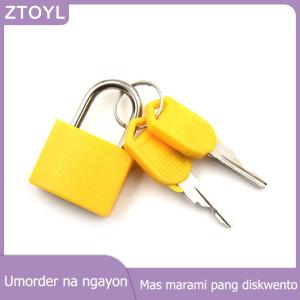 ZTOYL GUCHEN Mini Strong Steel Padlock Travel Suitcase Drawer Dormitory Locks With 2 Keys