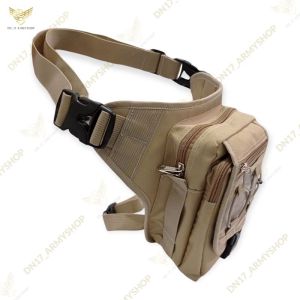 DN17 Tas Slempang pinggang - Tas Paha Slempang Waist Bag - Tas Pinggang Krem