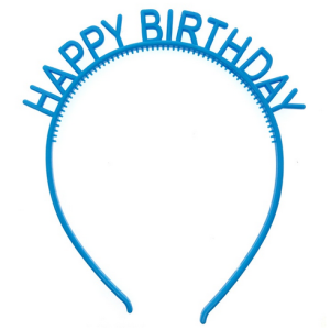 Bayar Di Tempat - Bando Happy Birthday / Bando Wanita Desain Happy Birthday Warna-Warni Gaya Korea