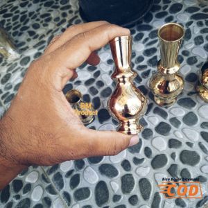 Tempat Dupa Stick Tempat Hio Kuningan Motif Vas Tancapan Hio Stick 1 pcs