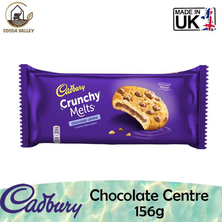 Cadbury UK Crunchy Melts Chocolate Centre 156g BB:FEB 2025 | Lazada