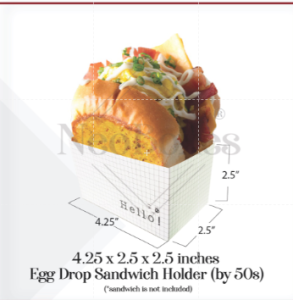 NeoBoxes | Sandwich or Egg Drop Sandwich Boxes DISCOUNTED w/ ISSUE (Yellowish Edges) 50s