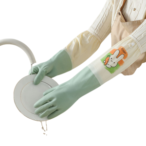 Dishwashing Gloves Flexible Brush Dishes Waterproof Gloves Non-slip Laundry Protection Smooth