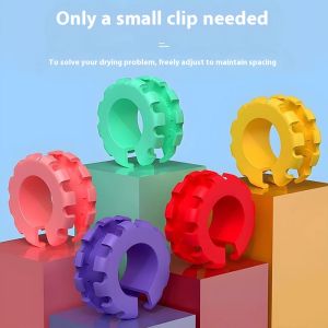 DEUKIO Anti-Wind Clothespin สำหรับระเบียงวัสดุ ABS คงทานใช้งานง่ายและติดตั้ง