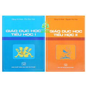 Sách - Combo Giáo dục học Tiểu học I Tập II - NXB Đại học Sư phạm (SP)