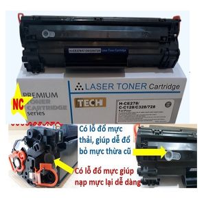 Hộp mực Canon 6230 6230dn 6230dw 6200 6200d có mã hộp mực Canon 326  dùng chung HP CE278a. Cartridge 78a 326 của máy in