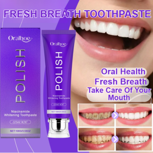 温和清洁去渍牙膏 Daily Pampering Mouth Toothpaste  Fresh Breath Toothpaste Sensitive Teeth Care Daily Oral Hygiene Stain Removal Enamel Safe Alcohol Free