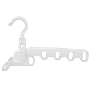 5-Hole Folding Clothes Drying Rack Portable Travel Clothes Hanger Hotel Indoor Drying Clothes Hanger