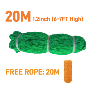 Rope Net for Chicken Net 100M 50M 30M 20M Fish Net duck nets bird nets for Lambat Net Garden Net for Gardening Net