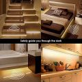 LED Strip Lights with Motion Sensor, LED Closet Light Motion Activated, Under Cabinet Strip Light 4 AAA Battery Operated for Kitchen Under Cabinet, Wardrobe, Cupboard, Bathroom. 