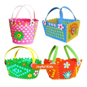 DIY EVA Foam Weaving Handcraft Kids Basket