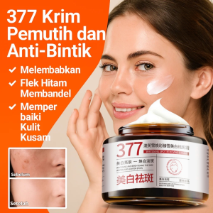377 Krim Pemutih dan Anti-Bintik 30g /Melembabkan dan Mencerahkan Kulit/Memperbaiki Kulit Kusam Krim Peremajaan Kulit