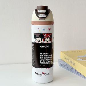 Owala FreeSip Mickey Mouse Limited Edition Insulated Stainless Steel Water Bottle 24oz 32oz