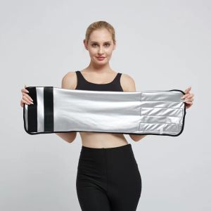 「PaoBoo」Women Sauna Belt Sweat Belt Slimming Belt Waist Belt Sweat Belt Fat Burner GYM Running Fitness Workout Yoga Jogging