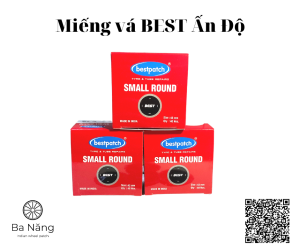 Miếng vá săm vá ruột vá vỏ vá lốp Xe Máy Ôtô Hình Tròn Chính Hãng Bestpatch Ấn Độ