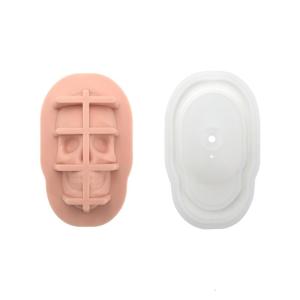 Grade Silicone 3D Skull Head Shape Ice Mold Ice Cubes Mould Accessories for Home Parties and Creative