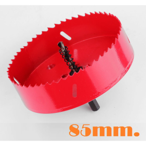 ชุดดอกสว่านโฮลซอว์ 30 มม.-130 มม. สําหรับเจาะรู อลูมิเนียม เหล็ก ไม้ โลหะ