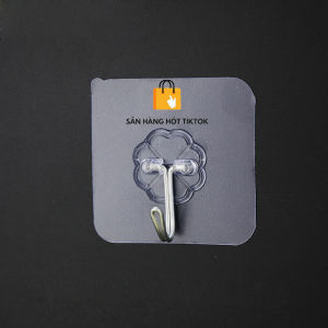 Combo 10 Móc Dán Tường Siêu Dính Chịu Lực Treo Tường Treo Đồ Dùng Chắc Chắn