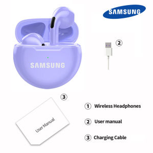 ♥Limit Free Shipping♥SAMSUNG Pro 6 TWS Wireless bluetooth headset with Mic Fone Bluetooth Earphones Sport headphones Pro6 Headset for iPhone Xiaomi Earbuds