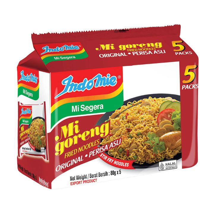 Indomie Mi Goreng Stir Fry Spicy Noodles 80g X20 Stir Fry Noodles 80g