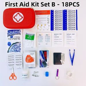 44PCS Complete Emergency Kit Outdoor Car Home Kit Supplies # Outdoor First Aid Kit JNT
