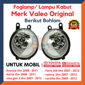 Foglamp Avanza VVTi & Lampu Kabut Xenia Old: Aksesoris Mobil Terbaik
