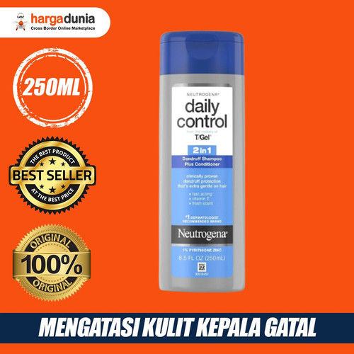 Neutrogena T/Gel Daily Control 2 in 1 AntiDandruff Shampoo Plus