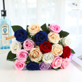 [FlowerWorld]Artificial Bunga Mawar 1 tangkai Bunga Palsu Plastik Buatan Imitasi Hias Dekor Buket Bouquet Rumah Pesta/Bunga Hias Plastik/Bunga Hias Plastik Murah Dan Import. 