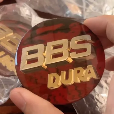 BBS ฝาครอบล้อ DURA ฝาครอบล้อ Dura เส้นผ่านศูนย์กลาง 56 63 64 65 70mm ฝาครอบศูนย์กลางล้อ
