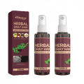 MONQIQI  Herbal Cray Hair Blackening Spray Japan 100ml Gray Hair Treatment Darkening Grey Spray. 