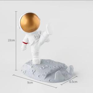 3D Astronaut Creative Phone Holder Spaceman Phone Stand Smartphone Holder For Home Office Desk Decor