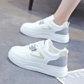 Sneakers Breathable Increase height fashion casual shoes and Korean simple and cute women's shoes. 