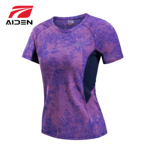 AIDEN SPORTS QUICK DRYING T-SHIRT High Quality Womens Fitness Sport Running Bike Yoga T-shirt #8920