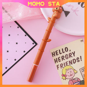 0.5MM Capybara Gel Pen Blk Ink Soft Rubber 1PC Cartoon Pen School Stationery