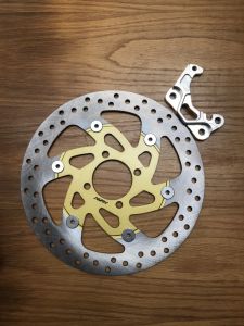 Đĩa thắng yaz kozi 245mm 267mm 4 lỗ ốc cho tất cả các dòng xe Honda Yamaha Suzuki Sym