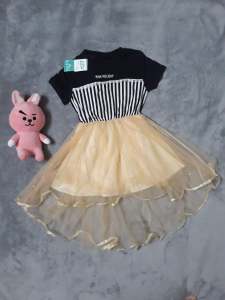 ĐẦM SỌC PHỐI VÁY REN ĐUÔI TÔM