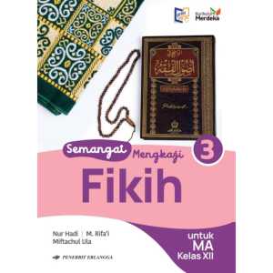 Ori Buku FIKIH Kelas 12 MA Kurikulum Merdeka Erlangga