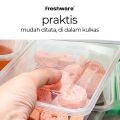 Thinwall 3000 ml Kotak Makan Anti Panas 25 pcs Tutup Lunch Box Frozen. 
