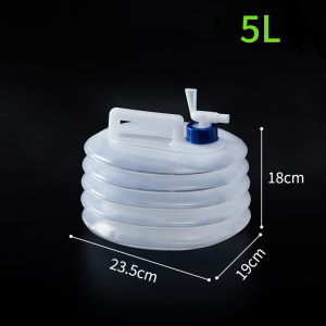 3/5/10/15L Portable Outdoor Collapsible Water Container Water Bucket Water bottle Strong Flexible Folding Pail Picnic Hiking Driving Fishing Water Storage Bag Water Bag Camping Water Tank Bucket LeakProof