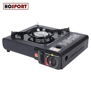 Portable Gas Stove Camping Stove Windproof Single-Burner Butane Stove Cassette Furnace for Indoor & Outdoor Cooking