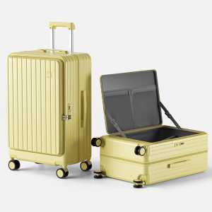 FS168 bagasi dengan kapasitas yang dalam 24 inch koper kabin 20 inch laptop multifungsi koper travel usb charger 22 inch cup holder