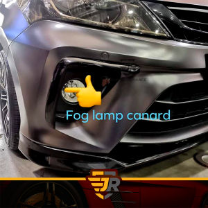 JR Custom Made Fog Lamp Canard Perodua New Myvi Baru Car Accessories Bodykit Exterior Decoration